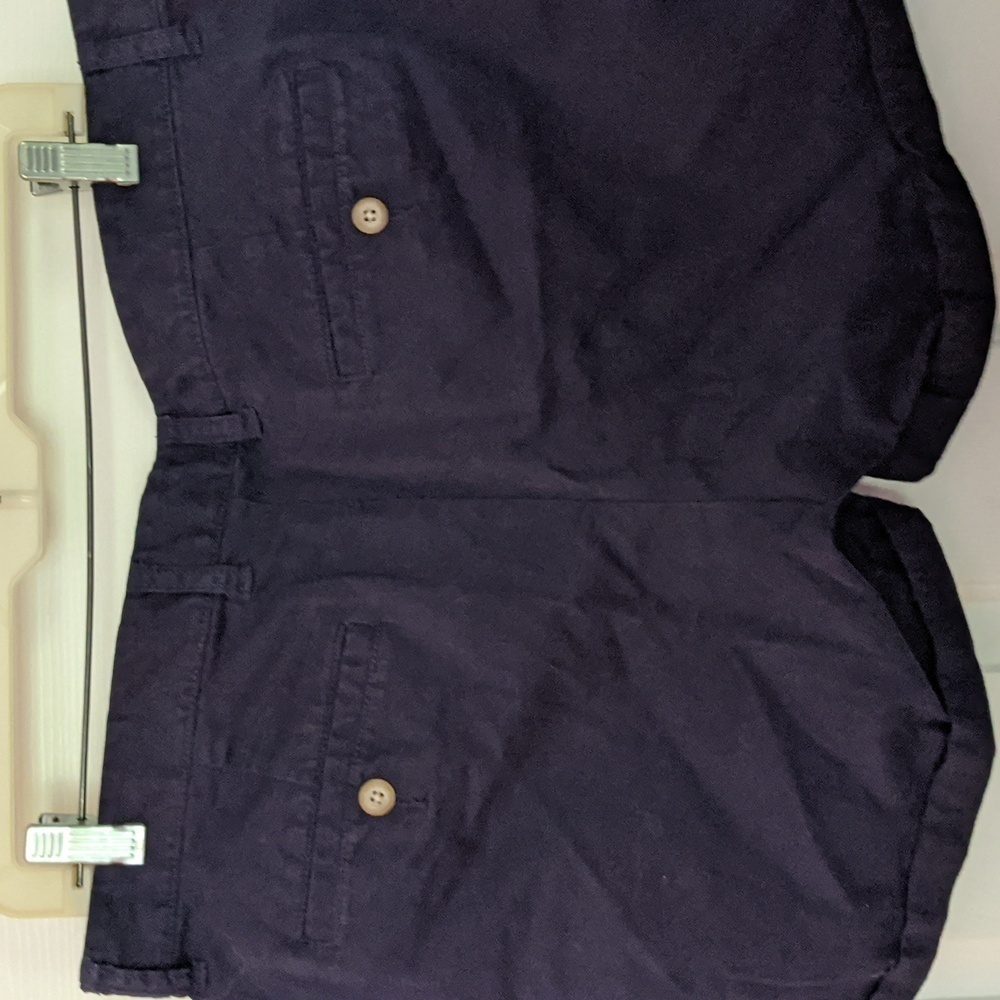 Khakis by Gap Girlfriend 4" short navy W 12 - Picture 4 of 4